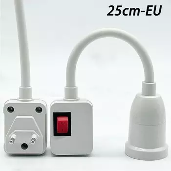 Конвертер цоколя E27 eoopee с выключателем