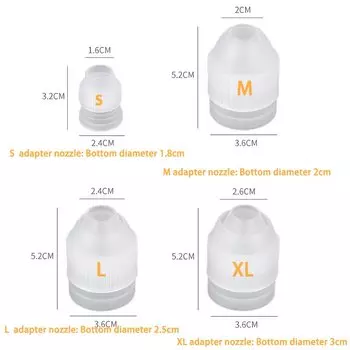 Конвертер насадок для глазури BCMJHWT