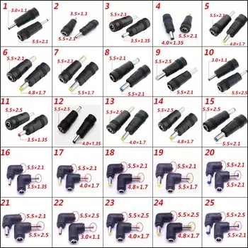 Конвертер разъемов питания Compson 5,5x2,1/2,5 мм