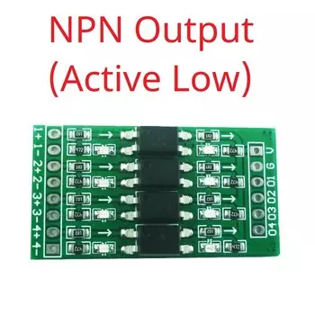 Конвертер уровней логики eletechsup 4 канала 3.3В 5В 12В 24В