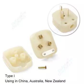 Конвертер вилки DelightFire AU 3-контактный