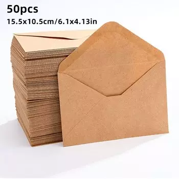 Конверты KAZUO из крафтовой бумаги