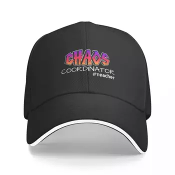 Координатор Хаоса # Бейсбольная кепка для учителя Snapback, модная женская и мужская кепка, дропшиппинг