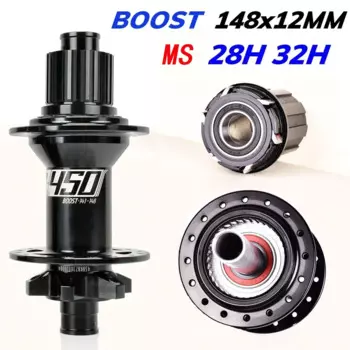 Koozer 450 Micro Spline k7 cube втулки Mtb задняя шумная ступица 28 32 отверстия boost 5x141 QR 12x148 мм сквозь TA велосипедные ступицы 12S ms Кубы