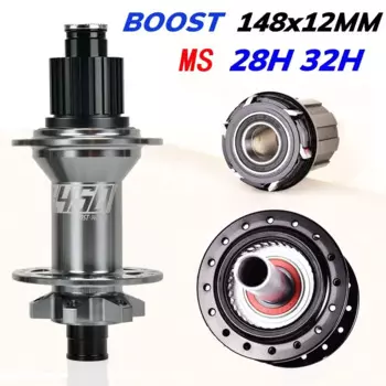 Koozer 450 Micro Spline k7 cube втулки Mtb задняя шумная ступица 28 32 отверстия boost 5x141 QR 12x148 мм сквозь TA велосипедные ступицы 12S ms Кубы