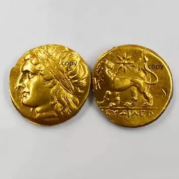 Копии древнегреческих золотых монет XMSJ