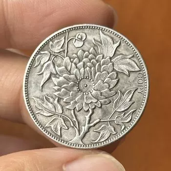 Копия монеты Сычуань Малан из меди