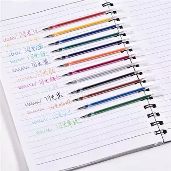 KOQZM Гелевые стержни для ручек 0.8 мм 48 шт.