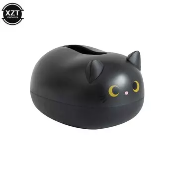 Коробка для салфеток WYMECT белая/черная