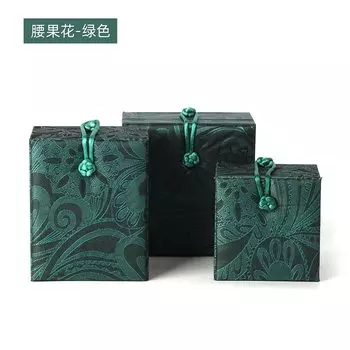 Коробка для украшений TREACHI зеленая