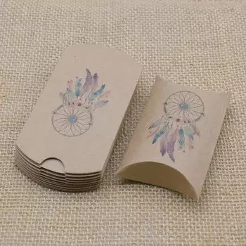 Коробки для конфет YONGSNOW, крафт-бумага