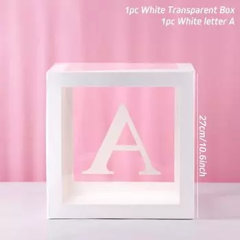 Коробки для воздушных шаров с буквами QIFU