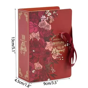 Коробки-книжки XUNYIONE, картон, 5 шт.