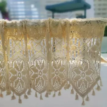 Короткие шторы из хлопка tiyana