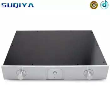 Корпус AMP «сделай сам», 430*313*70 мм WA1, алюминиевый корпус усилителя, шасси/ламповый усилитель, корпус AMP, корпус/коробка «сделай сам»