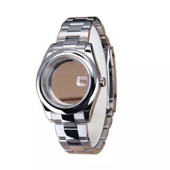 Корпус часов 36 мм 40 мм, ремешок из сапфирового стекла для Oyster Seiko NH35 NH36 NH38 4R36 Miyota 8215 8205, механизм 28,5 мм, водонепроницаемый циферблат