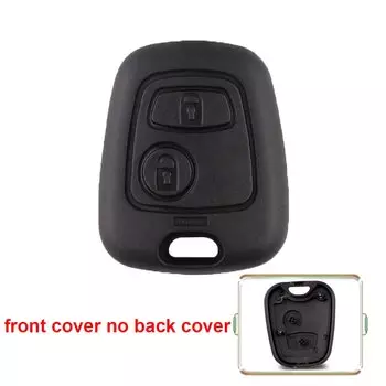 Корпус дистанционного ключа автомобиля для Citroen C1 C2 C3 C4 Saxo Xsara Picasso Berlingo для Peugeot 106 107 307 206 207 306 406 407 без логотипа