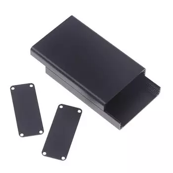 Корпус для электронных проектов, алюминий, черный