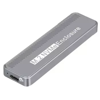 Корпус для жесткого диска M.2 Nvme из алюминиевого сплава USB3.2, корпус для жесткого диска USB3.2 Gen2x2 20 Гбит/с, высокоскоростной переносной корпус для жесткого диска