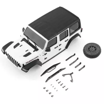 Корпус кузова радиоуправляемого автомобиля для Kyosho Mini-Z 4X4 JEEP Wrangler Rubicon, обновленные детали гусеничного автомобиля на радиоуправлении
