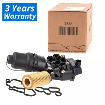 Корпус масляного фильтра двигателя OEM 06F 115397 E,06F 115397 F,06F 115397 H,06F 115397 J Для VW Eos, Golf V, Passat B6, Jetta III, Polo V, Surocco