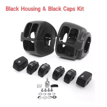 Корпус мотоциклетного выключателя, крышка переключателя ручного управления для Harley Sportster XL 883 1200 Dyna Softail breaker FXSB Fat Boy