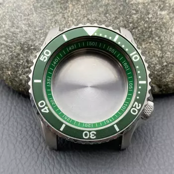 Корпус NH35 Mod SKX007 SKX009 Корпус подходит для NH34 NH35 NH36 Корона механизма на 3,8 20ATM Водонепроницаемая задняя крышка с уплотнением Корпус для часов для дайвинга
