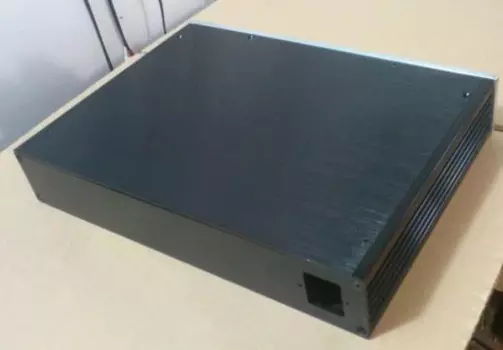 Корпус полностью алюминиевого усилителя мощности 340*62*248 мм 3406/корпус переднего усилителя ЦАП/корпус усилителя/Сделай сам