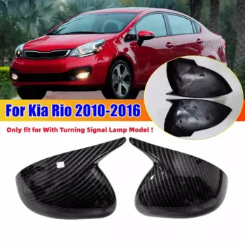 Корпус зеркала заднего вида OX Horn Trim Cover для Kia Rio 2011-2016, корпус бокового зеркала двери, колпачки ABS, 1 пара