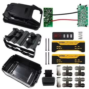 Корпуса для аккумуляторов Dawupine DCB200 для DeWalt 18В 20В