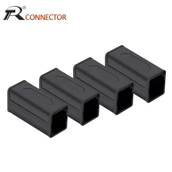 Корпуса для разъемов XLR 6,35 мм R Connector U1001, пластик, черные, 10 шт.