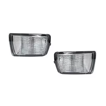 Корпуса указателей поворота переднего бампера автомобиля Gtinthebox для Toyota 4Runner 2003-2005 годов, передний угловой парковочный фонарь, без лампы/розетки