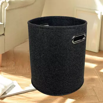 Корзина для белья из фетра