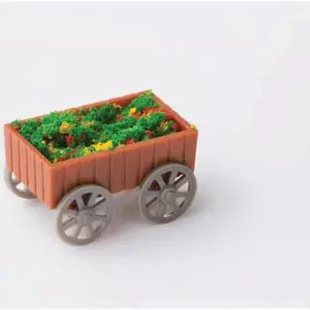 Корзина для садовых цветов Esel Maket 1/75