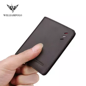 Кошелек мужской, из натуральной кожи