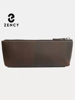 Косметические карманы Zency, Длинный кошелек из воловьей кожи, клатч, многофункциональный, с несколькими отделениями для карт, держатели, ранцы, унисекс