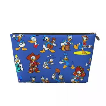 Косметичка MINISO с коллажем Дональд Дак