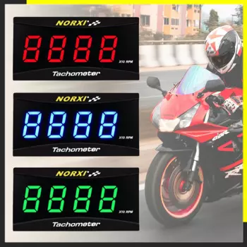 Компактный Тахометр Koso, с ЖК-дисплеем, для мотоциклов BMW, YAMAHA, KAWASAKI