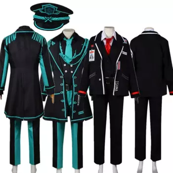 Косплей-костюм Limbus Cos Company Ishmael для взрослых женщин, Униформа, пальто, брюки, шапка, наряды, Хэллоуин, карнавал, женский костюм