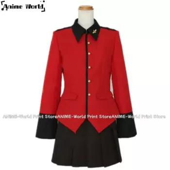 Косплей костюм унисекс из аниме «Girls und Panzer Darjeeling» на заказ, костюм на Хэллоуин