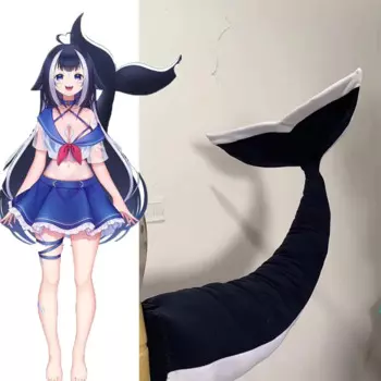 Косплей-костюм Vtuber Shylily, плюшевый хвост, 100 см