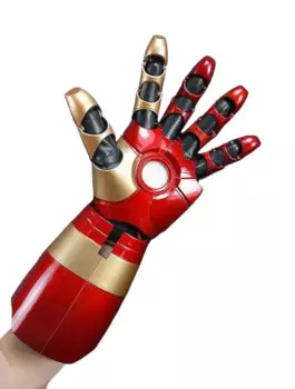 Косплей MK42 XLII 4 носимый Blaster ручной рукав игрушки-кошки Mark42 рукоятка правая/Левая 1/1 искусственная броня для Железного человека перчатки реквизит