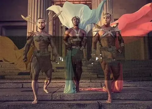 Костюм бара ГОГО, костюм воина