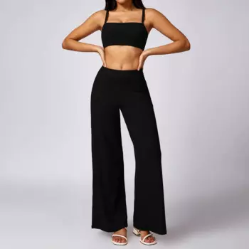 Костюм для йоги сексуальный бюстгальтер высокая интенсивность Быстросохнущий облегающий тонкие брюки сотни резьбы повседневный костюм для бега фитнеса женский спортивный костюм