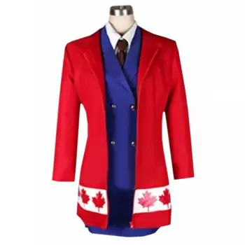 Костюм для косплея АФА Axis Power Hetalia, Канада, Мэтью