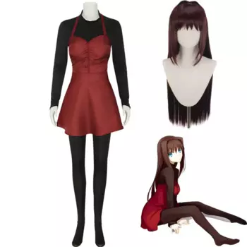 Костюм для косплея аниме «ведьма на Святой ночь», Aozaki Aoko, волшебный Gunner, Miss Blue Wig, женский сексуальный карнавальный костюм