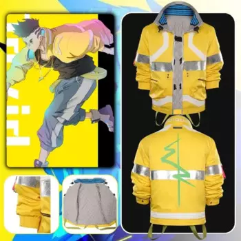 Костюм для косплея Дэвида Мартинеса, фантазийный костюм, мужской пиджак для взрослых, одежда для ролевых игр, мужской карнавальный костюм на Хэллоуин, 2023