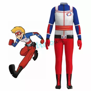 Костюм для косплея Генри опасность для взрослых и детей комбинезон Ким возможным Shego наряд для маленьких мальчиков и девочек Женский карнавальный костюм на Хэллоуин