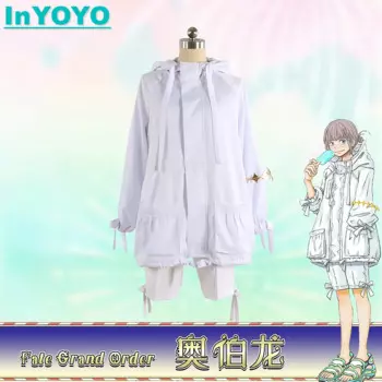 Костюм для косплея InYOYO Fate/Grand Order Oberon, игровой костюм FGO, Униформа, топ Pnats, наряд на Хэллоуин, карнавал, вечеринку, индивидуальный новый