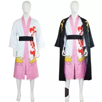 Костюм для косплея из аниме «Страна козуки момоносукэ», маскировка, кимоно с принтом общего назначения, накидка для взрослых, мужской карнавальный костюм на Хэллоуин